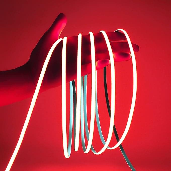 MANGUERA FLEXIBLE NEON  12V ROLLO 10 METROS COLOR ROJO