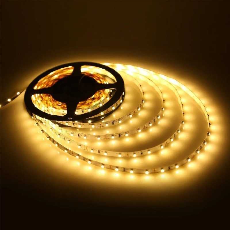 CINTA LED BLANCO CALIDO  12V  PASTILLA 5050