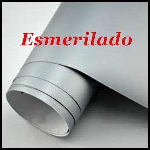 VINIL ESMERILADO COLOR GRIS DE 0.61 DE ANCHO ROLLO POR  50 METROS