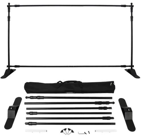 BANNER AJUSTABLE 2.4*2.4M INCLUYE BOLSO DE TRANSPORTE
