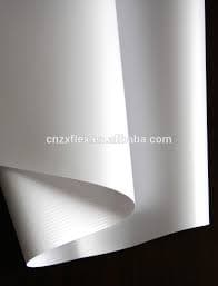 PVC FILM PARA IMPRESION DE CAJAS DE LUZ GROSOR 0.25MM ROLLO 2.20*80