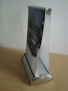 ROLL UP EN ALUMINIO DOBLE CARA MEDIDA APROXIMADA A3 ( 297X420MM) (11.70X16.50 PULGADA)