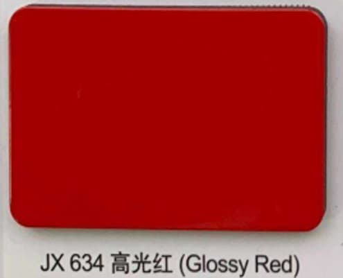 LAMINA ALUCOBOND 4MM*0.40 1.22 X 2.44 MT GLOSSY RED