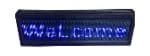 LETRERO LED PROGRAMABLE MEDIDA APROXIMADA 135X40 INDOOR COLOR AZUL