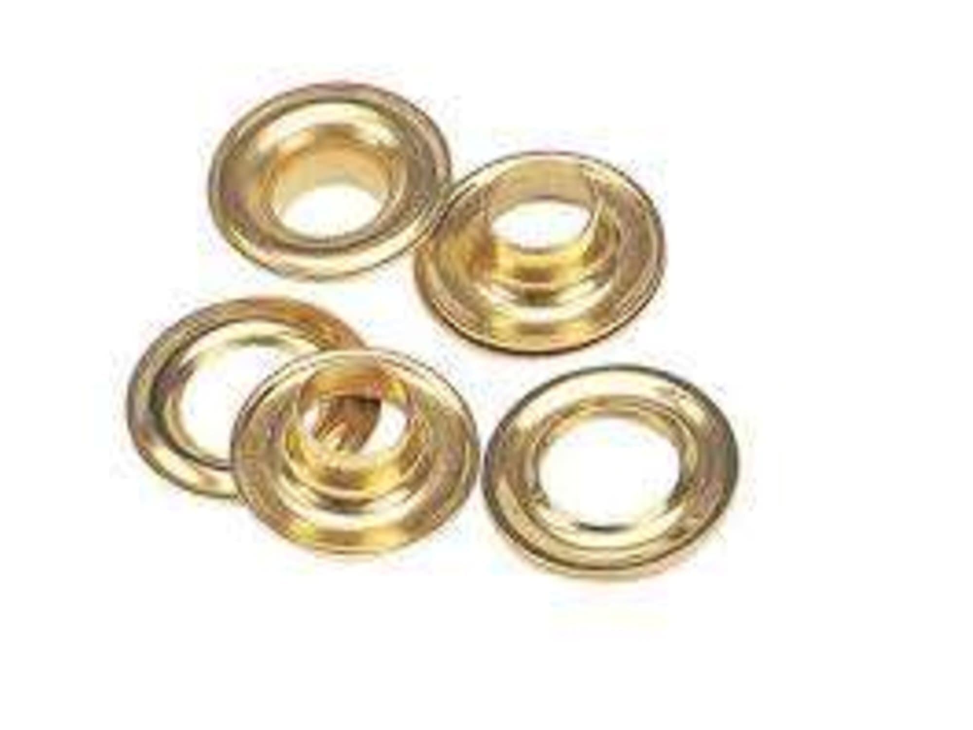 OJALETE/GOLD COLOR/#4/EMPAQUE DE 500 UNIDADES