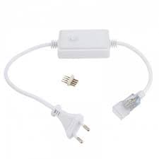 CONECTOR ELECTRICO 110V 4pin RGB