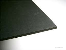 LÁMINA PVC ESPUMOSO NEGRO ESPESOR 10MM MEDIDA 1.22*2.44 METROS (4*8 PIES)  DENSITY 0.50G/CM3