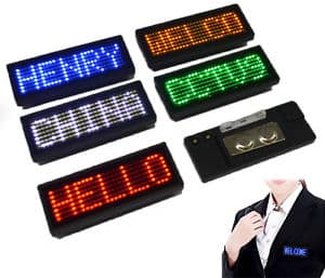 GAFETE LED PROGRAMABLES  MEDIDA APROXIMADA 93*30*6 MM COLOR RED