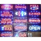 LETRERO LUMINOSO SIGN SALON DE BELLEZA TAMAÑO 48*25CM