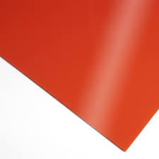 LÁMINA PVC RIGIDO ROJO ESPESOR 3MM MEDIDA 1.22*2.44 METROS (4*8 PIES) DENSIDAD 1G/CM3