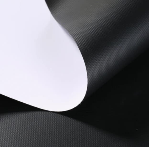 LONA PARA IMPRESIÓN DE 380 GRAMOS 500*500 RESPALDO NEGRO MATTE ROLLO 3.20X50 METROS