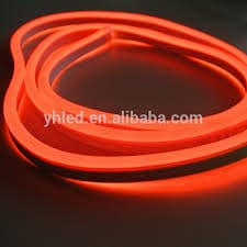 MANGUERA FLEXIBLE NEON 16*16 COLOR NARANJA 120 LED X METRO IP 67 110 V ROLLOS X 50 METROS