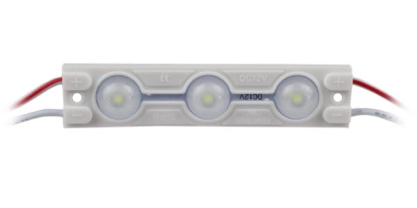 MODULO LED 3 CHIPS 5050 12 V 0.72W COLOR VERDE