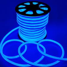 MANGUERA FLEXIBLE NEON STRIP AC110V SMD2835 120 LED POR METRO 120 DEGREE ROLLO *50 METROS COLOR AZUL