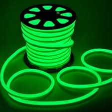 MANGUERA FLEXIBLE NEON STRIP AC110V SMD2835 120 LED POR METRO 120 DEGREE ROLLO *50 METROS COLOR VERDE