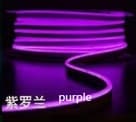 MANGUERA NEON FLEXIBLE PURPURA STRIP LIGHT 2835 12V 5MM