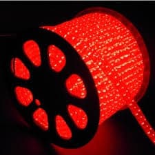 MANGUERA CUADRADA 60 LED X METRO 110 V WATER PROOF ROLLO X 30 METROS