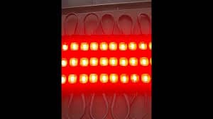 MODULO LED 12VDC, 072W RED CHIPS 5050