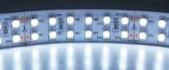 MANGUERA CUADRADA DOBLE LINEA PURE WHITE CHIPS 5050 120 LED X METRO 110V WATERPROOF ROLLO X 50 METROS