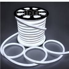 MANGUERA FLEXIBLE NEON 16*16 COLOR PURE WHITE 120 LED X METRO IP 67 110 V ROLLO X 50 METROS