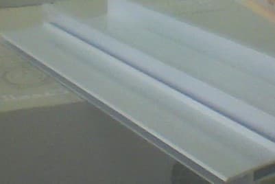 PERFIL DE ALUMINIO DOBLE CARA PARA CAJAS DE LUZ ANCHO 12CM, LARGO 5.8M, GROSOR 1.2MM PESO 5684KGS