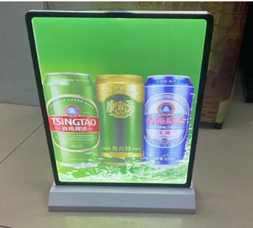 HABLADOR CON LUZ DOBLE CARA RECARGABLE MEDIDA APROXIMADA A4 21X29CM 110V/60HZ